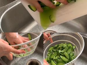 快手便当：青瓜炒肉&黑米饭的做法 步骤5
