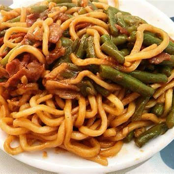 简易版扁豆焖面（意大利面）