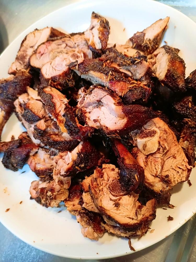 香喷喷滴孜然烤鸭腿（赛过孜然烤羊腿）