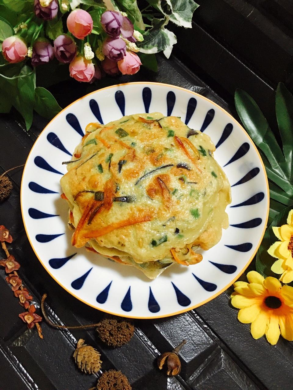 无水香煎茄子饼