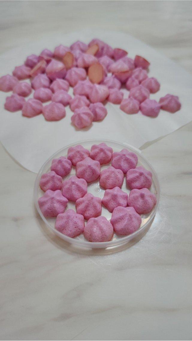 百分之九十九成功的专业版火龙果溶豆做法附蛋白霜打发视频