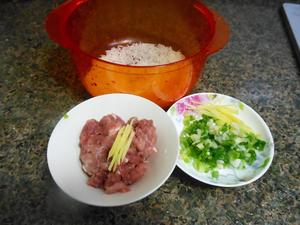 肉碎粥的做法 步骤1