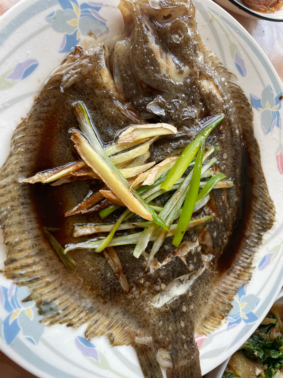 清蒸多宝鱼