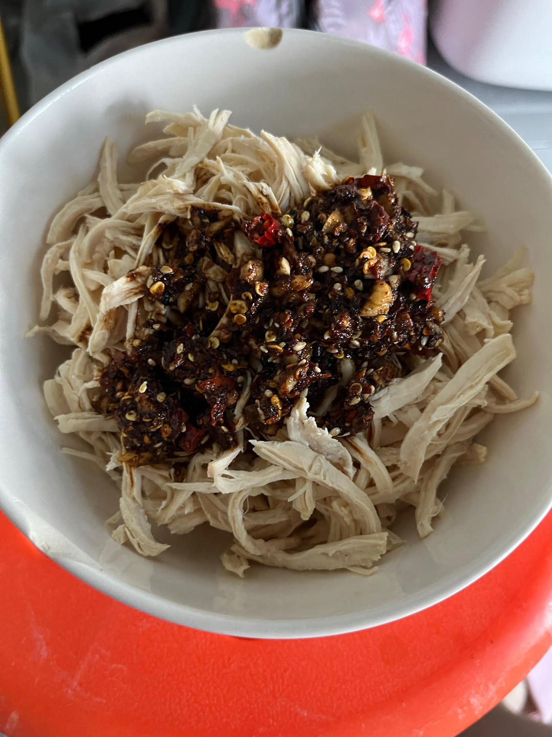 夏日开胃菜 凉拌鸡丝（手撕鸡）