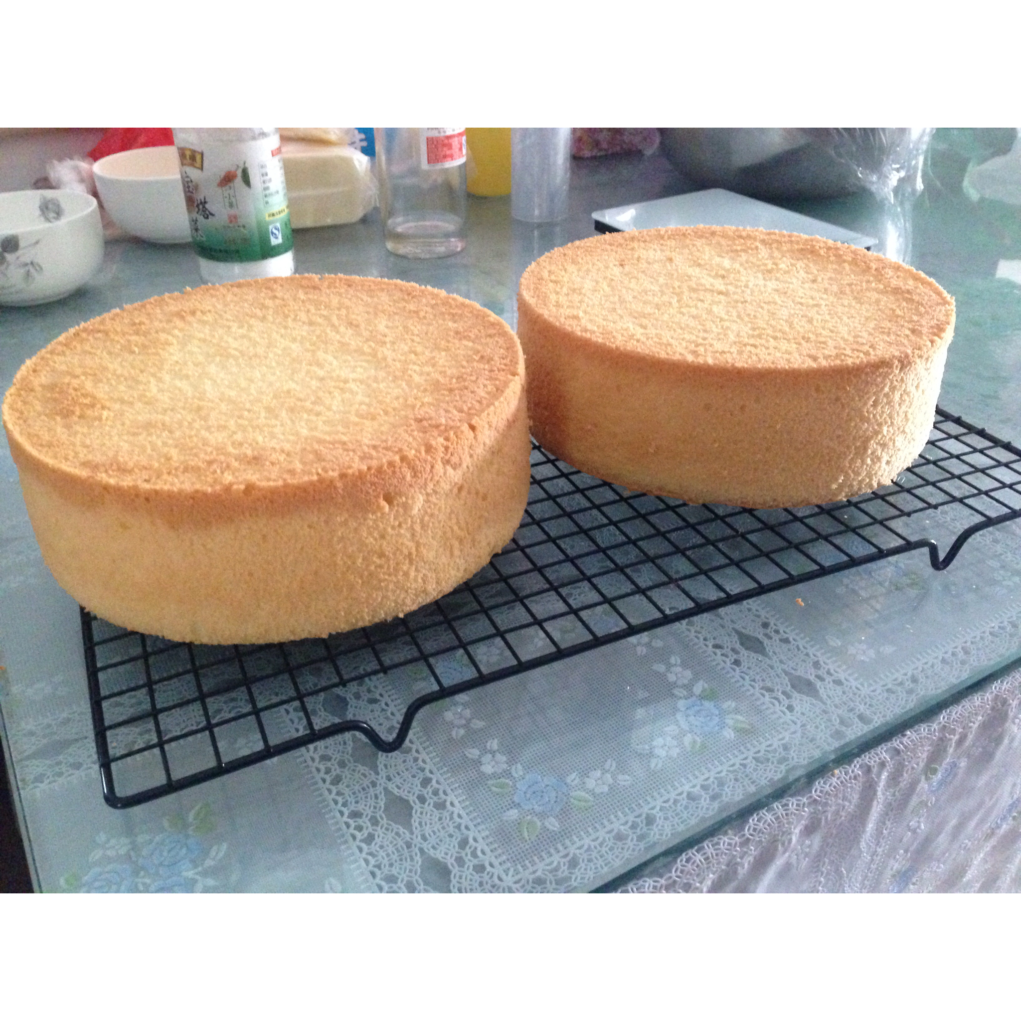 完美戚风蛋糕，转自玉池桃红