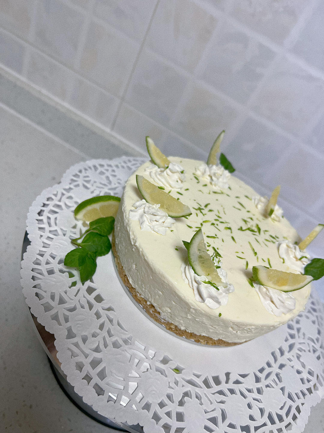 无需烤箱！在家轻松复刻山姆青柠芝士蛋糕🍰