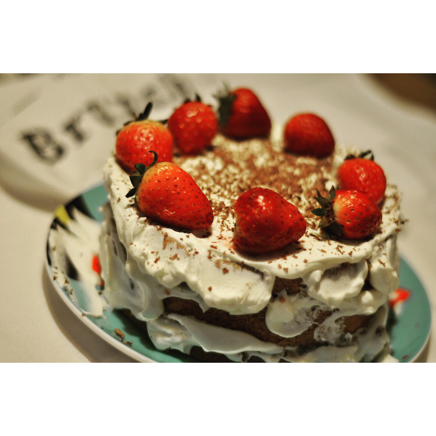 圣诞呆萌裸蛋糕