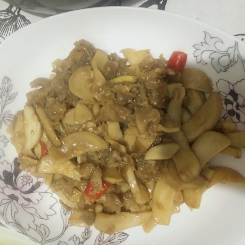 孜然肥牛杏鲍菇
