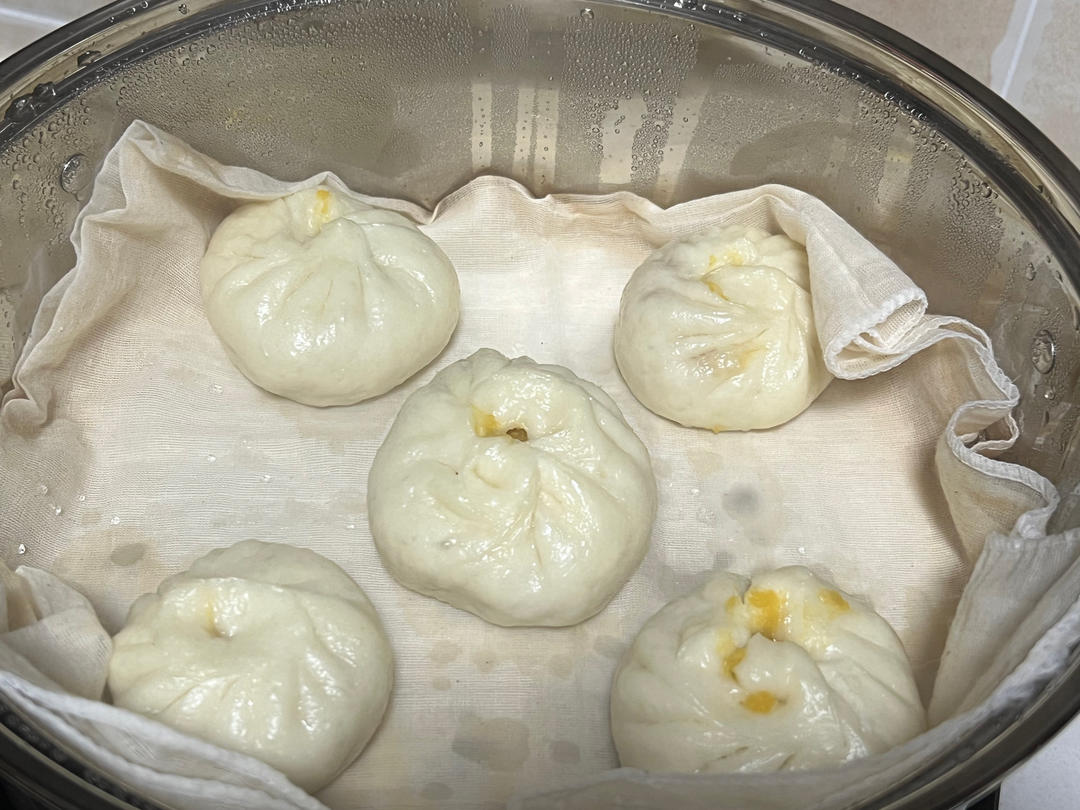 红薯馅包子