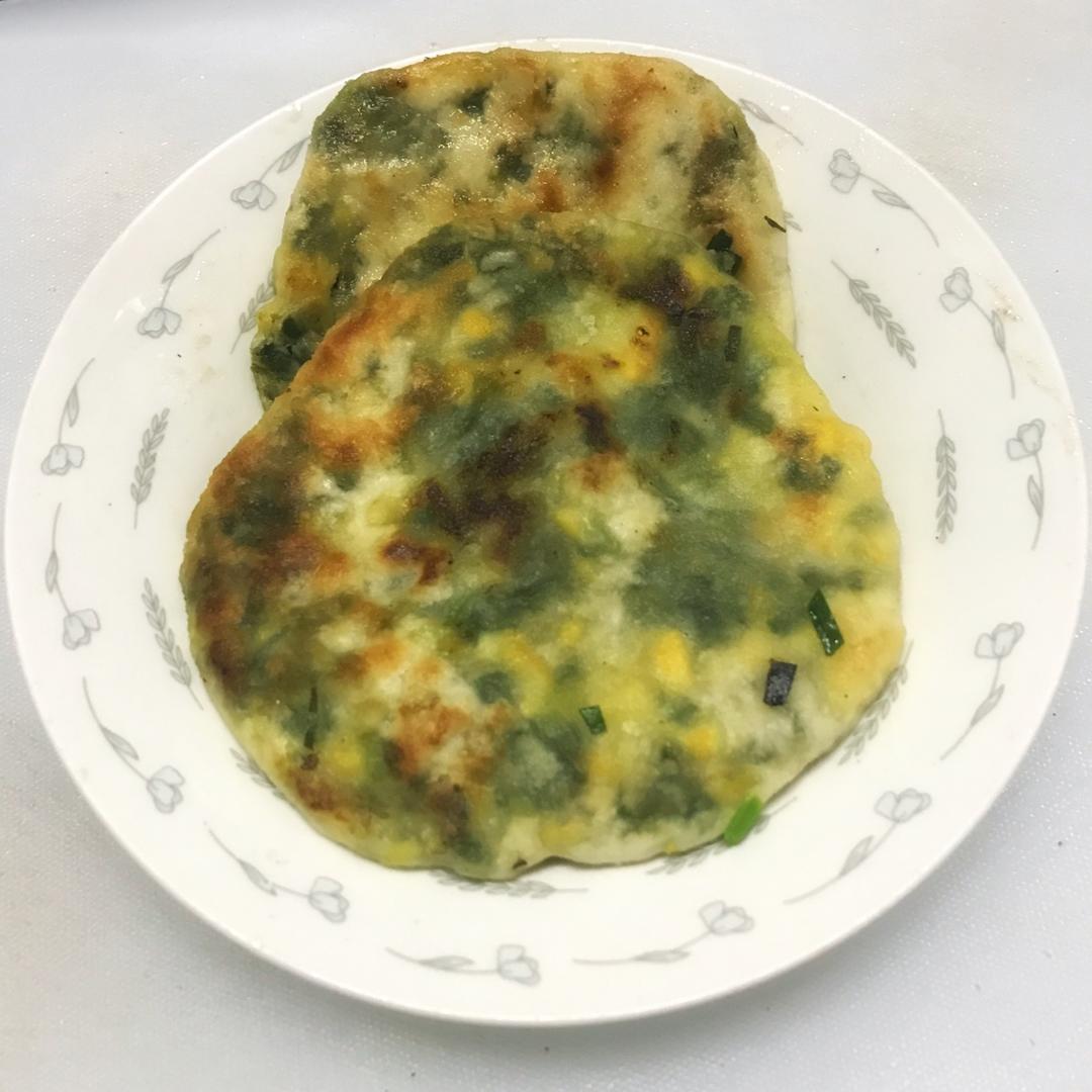 薄皮韭菜饼