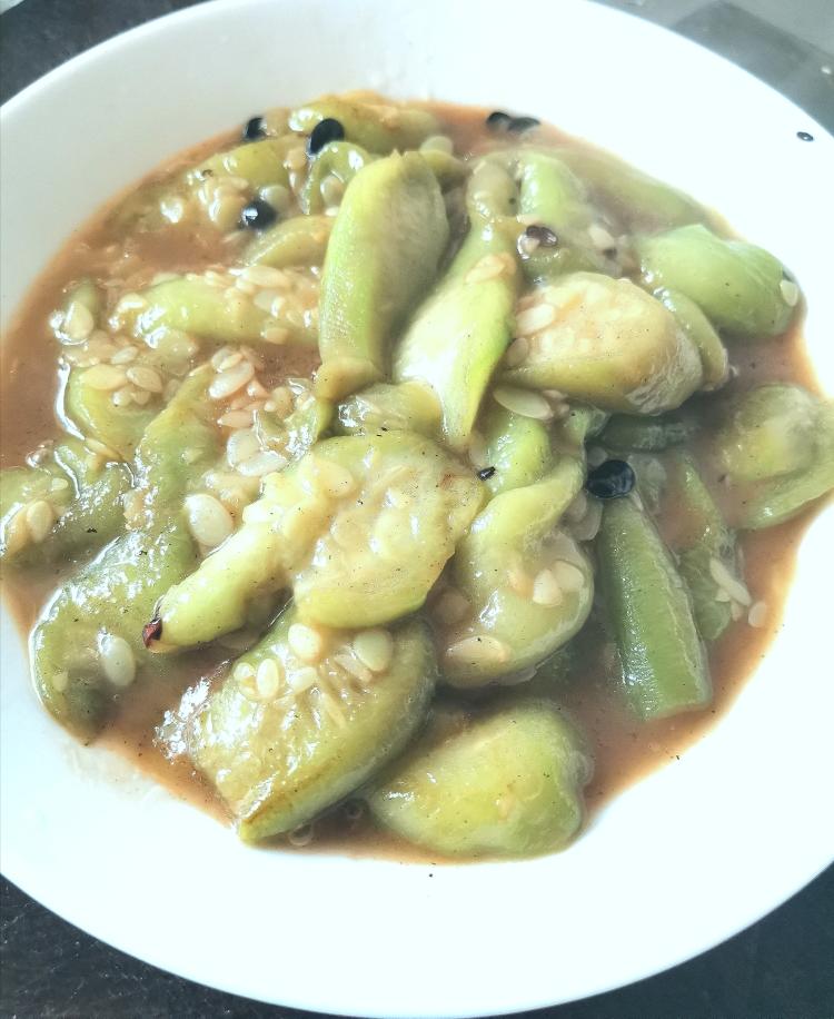 豆豉炒丝瓜的做法