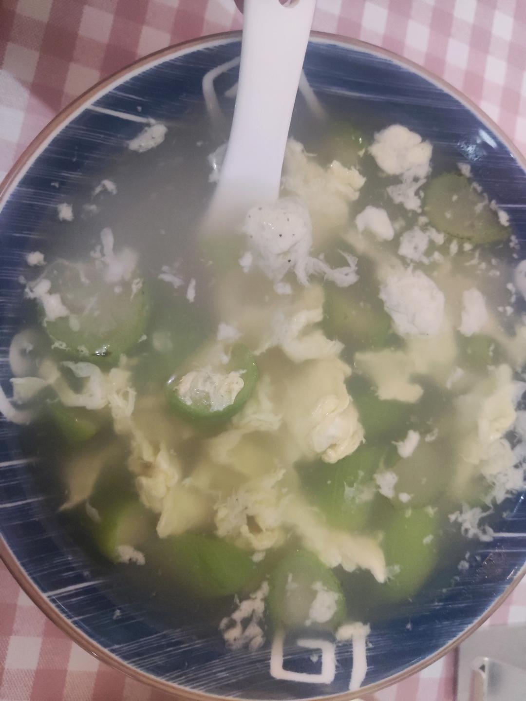丝瓜蛋汤