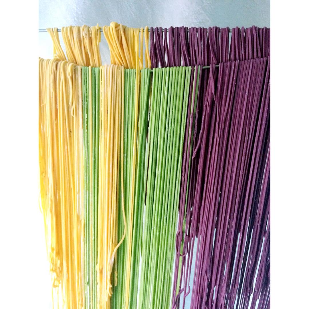 彩色面 有机面 蔬菜面 手工面 女侠森森