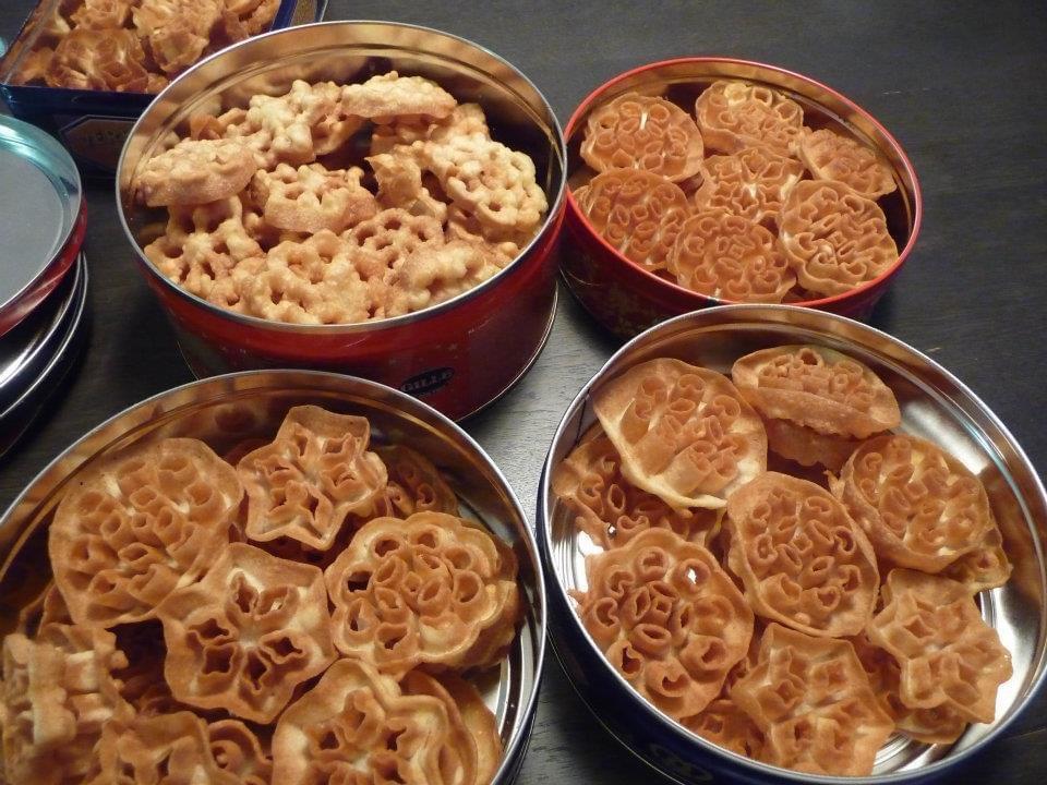 椰香无比酥脆的娘惹蜂窝饼kuih loyang, kuih rose, kuih goyang的做法 步骤2