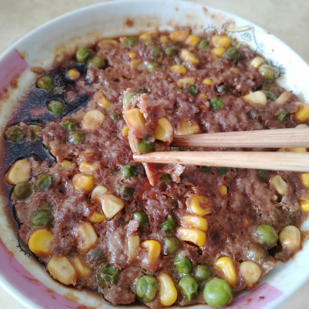 孩子爱吃的蒸肉饼