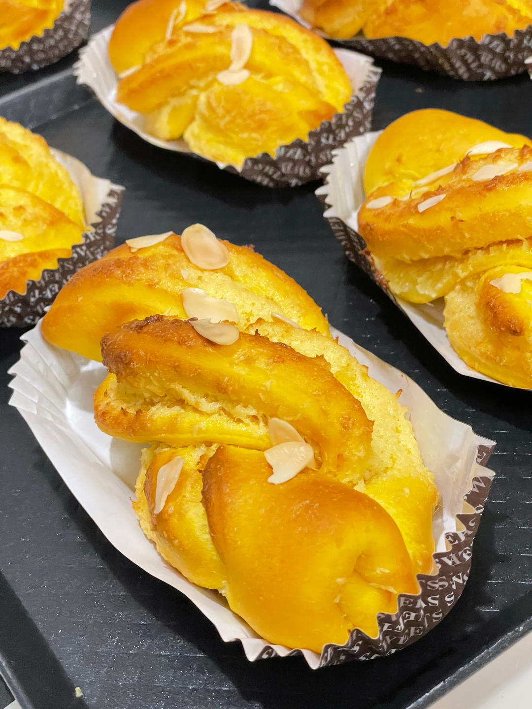 南瓜椰蓉手撕小甜包