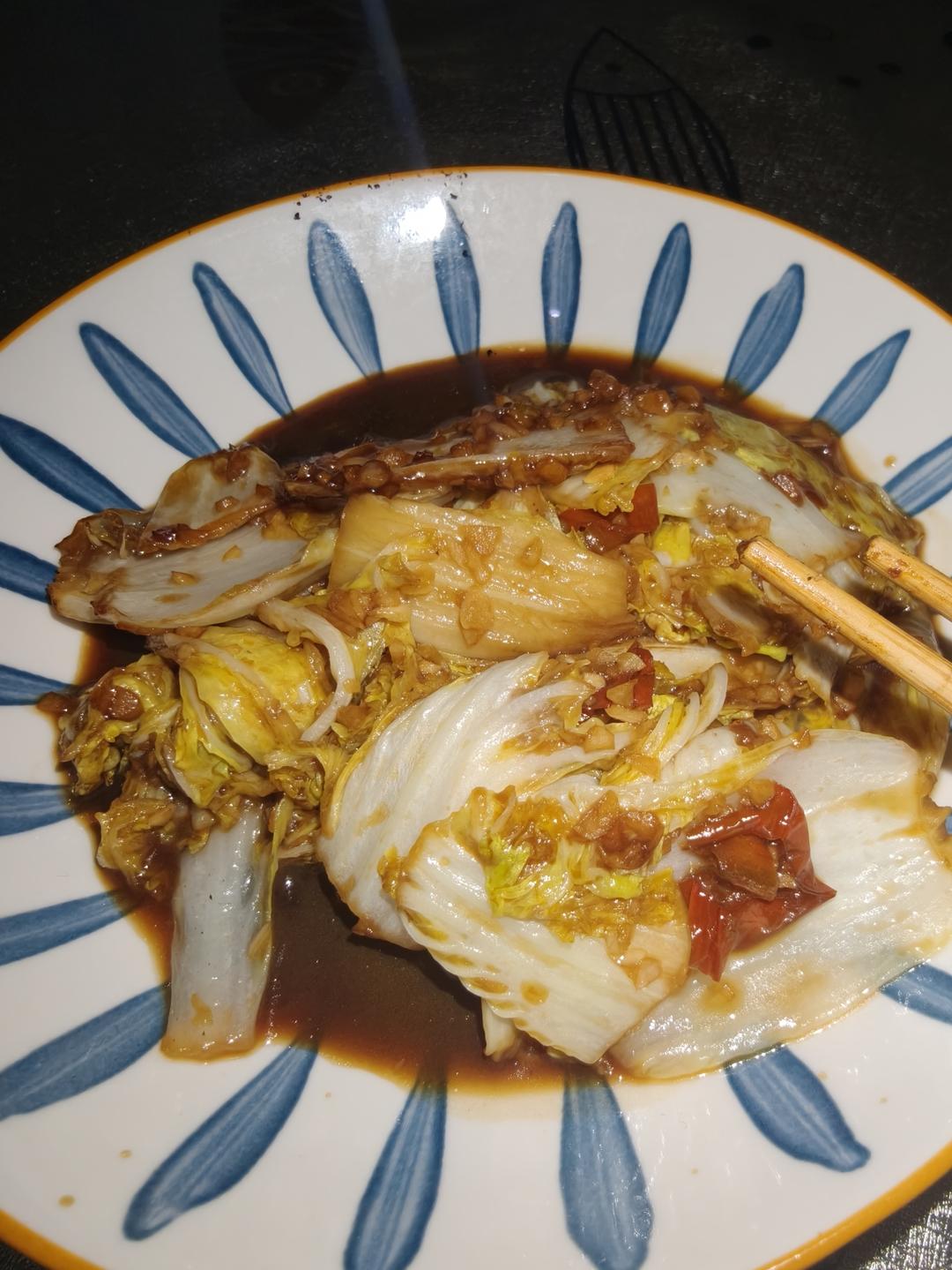 酸辣娃娃菜极简版💜