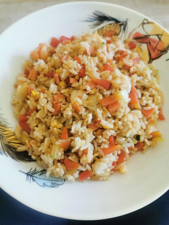虾仁炒饭
