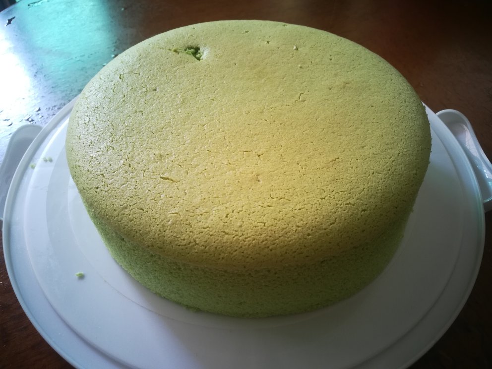 斑斓椰子香轻芝士蛋糕