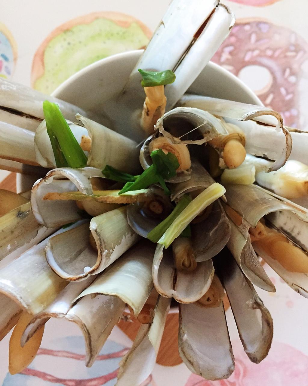 清蒸竹蛏