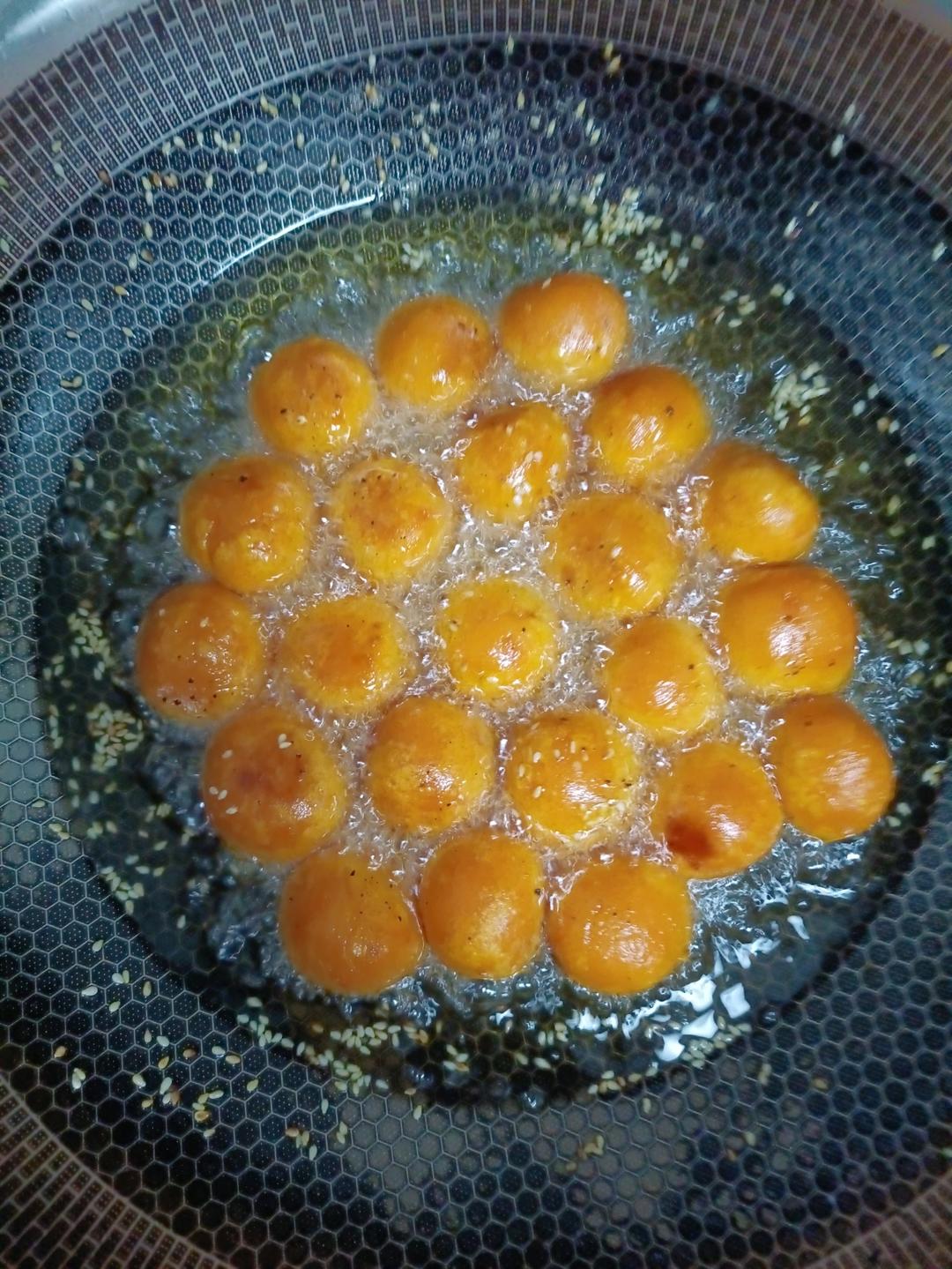 香甜酥脆红薯丸子