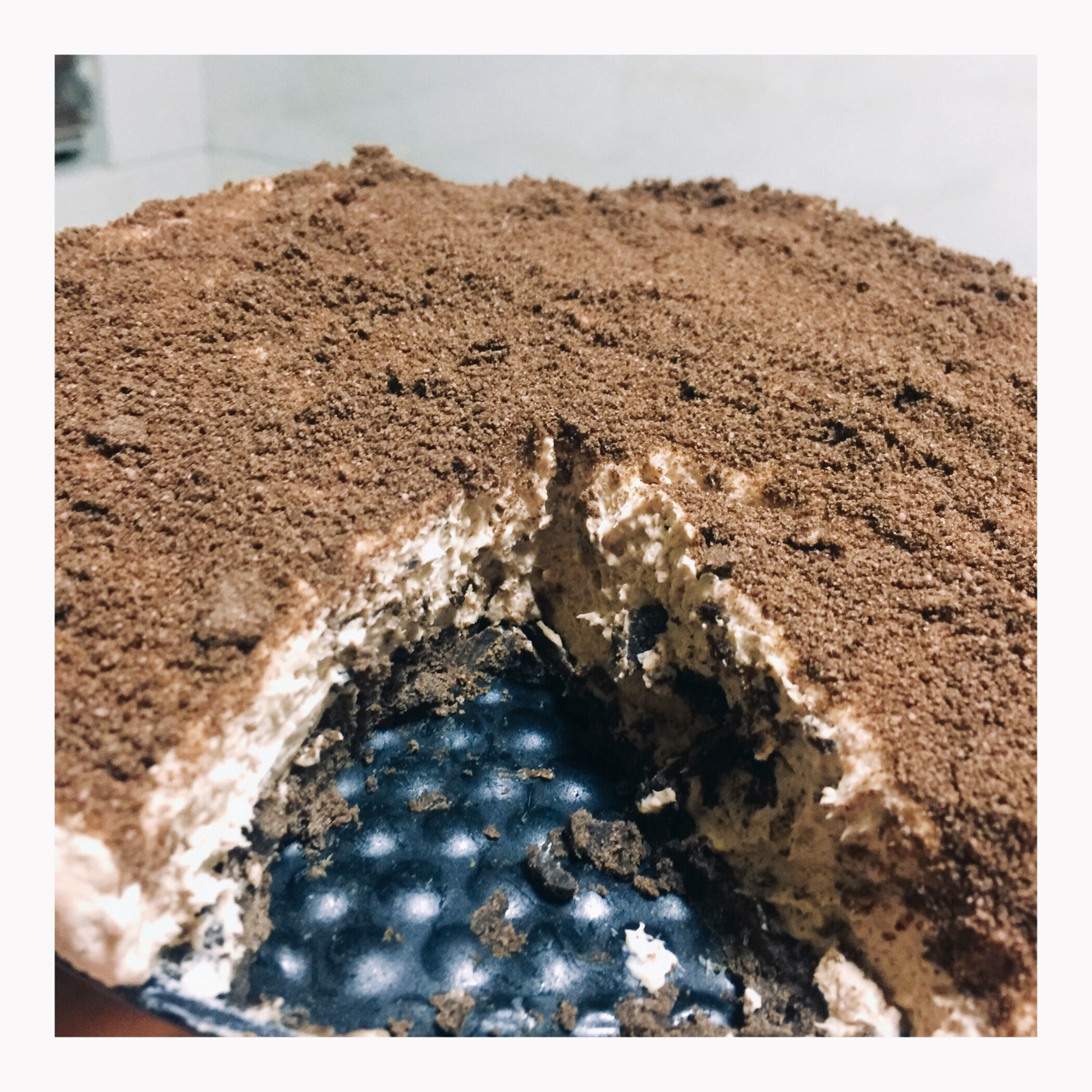 奥利奥巧克力芝士冰淇淋蛋糕