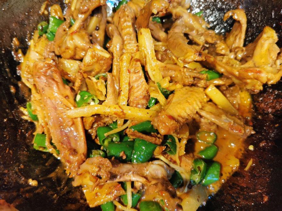 姜爆鸭子（子姜炒鸭子）