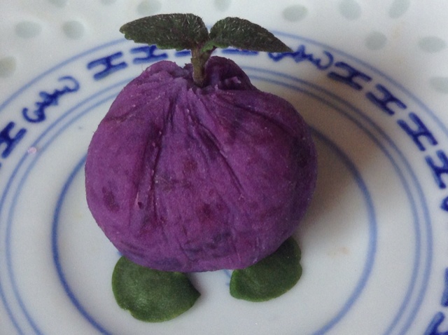 紫薯茶巾绞