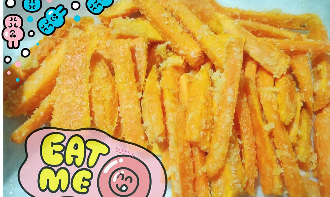 【健身厨男】椰香红薯条