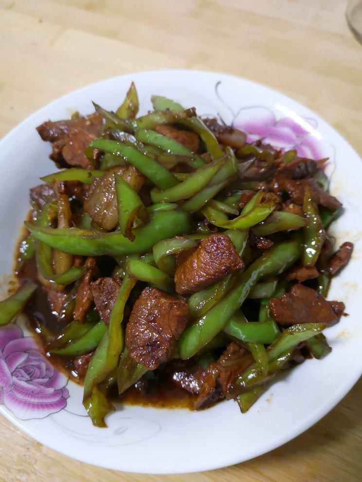 尖椒肉丝
