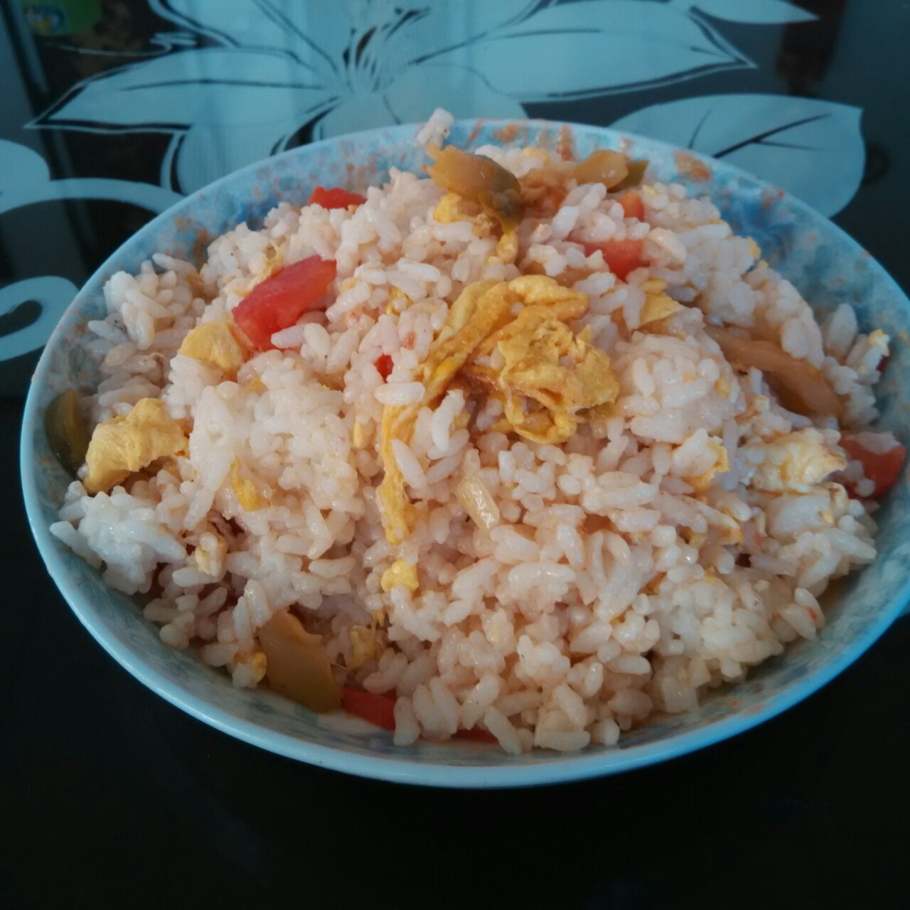 西红柿蛋炒饭