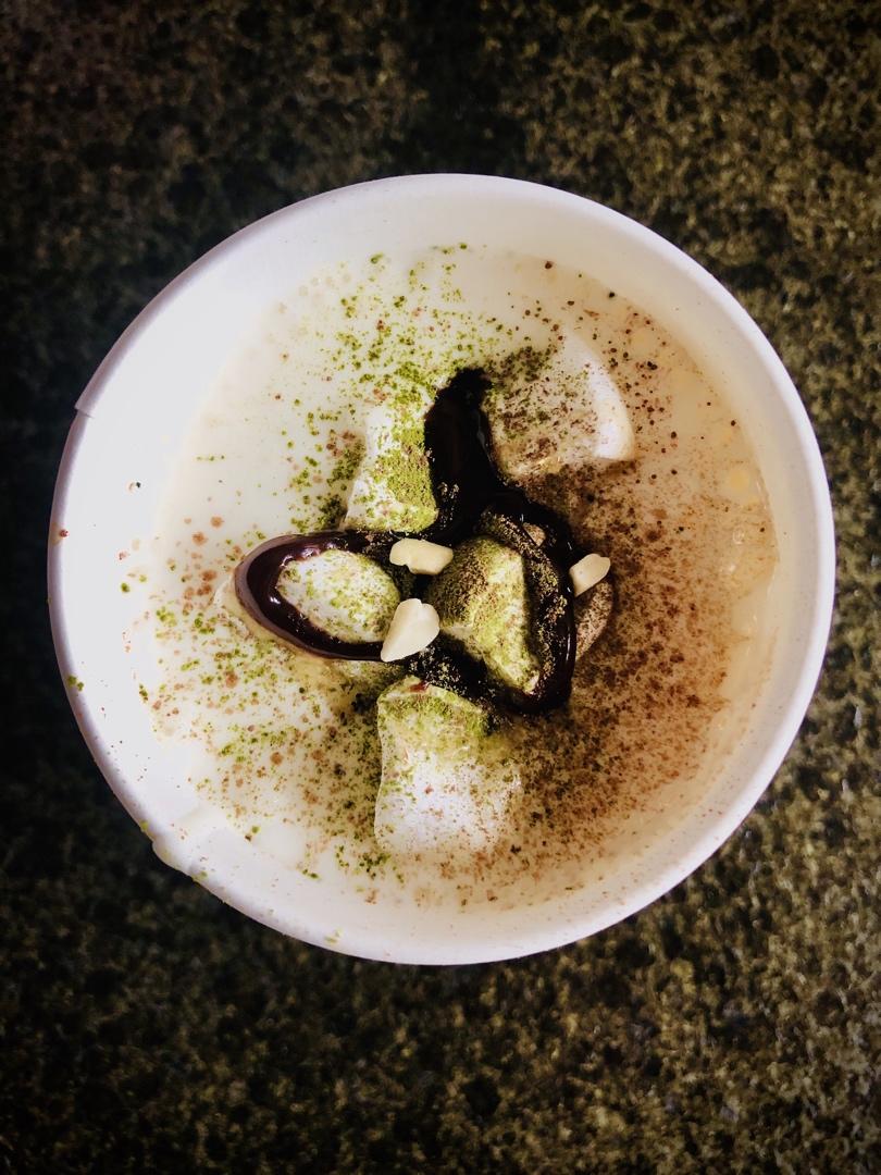 阿氏奶茶铺子：珍珠+野米+仙草+奶盖【曼食慢语】