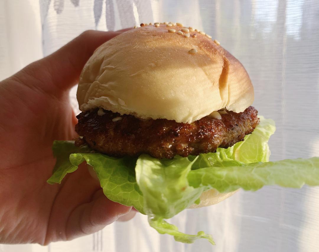 【手揉一次发酵版】柔软香甜-汉堡胚-详细教程