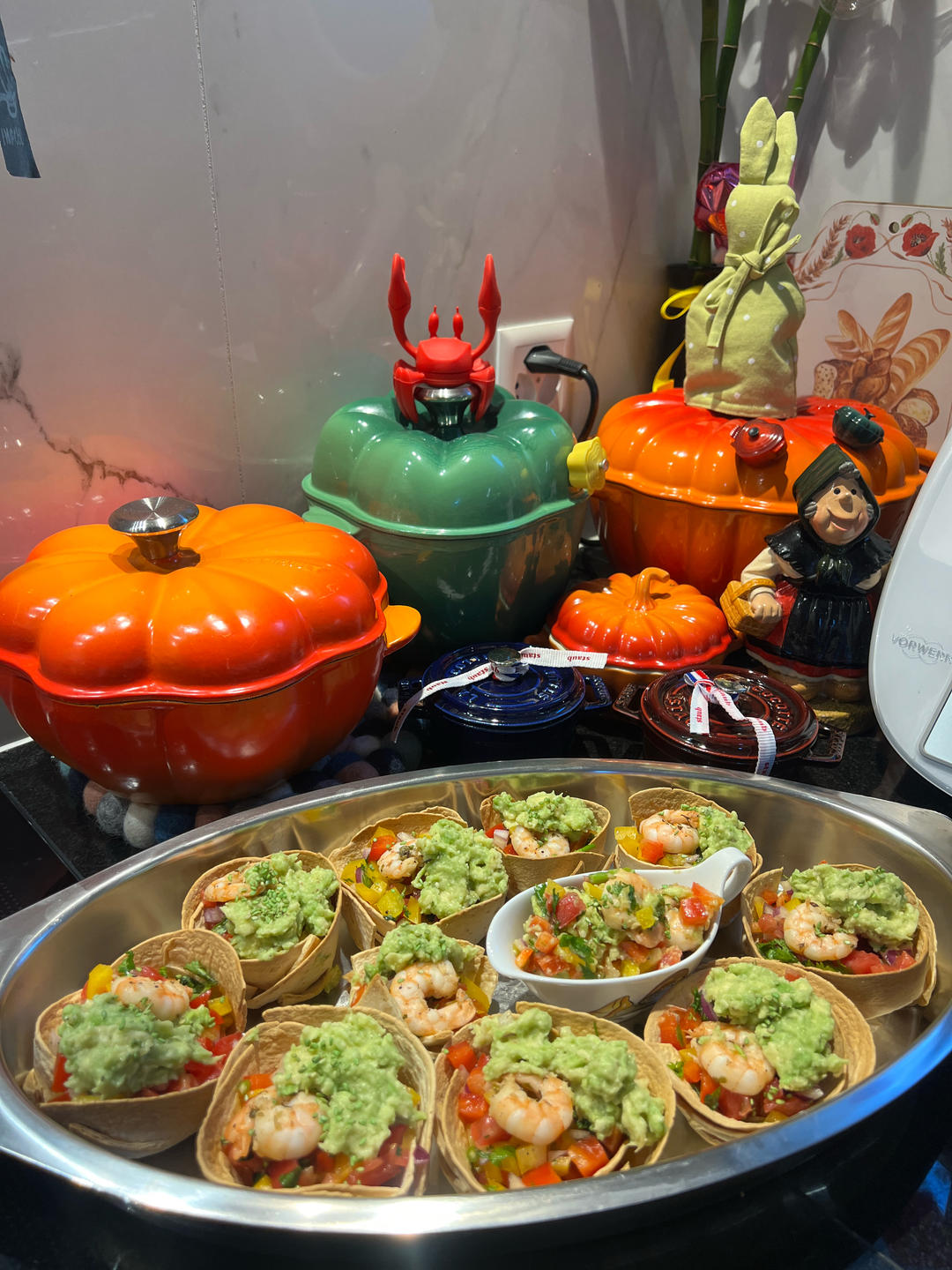 Taco Tuesday ｜牛油果酱虾仁塔可🌮️自制Taco饼皮