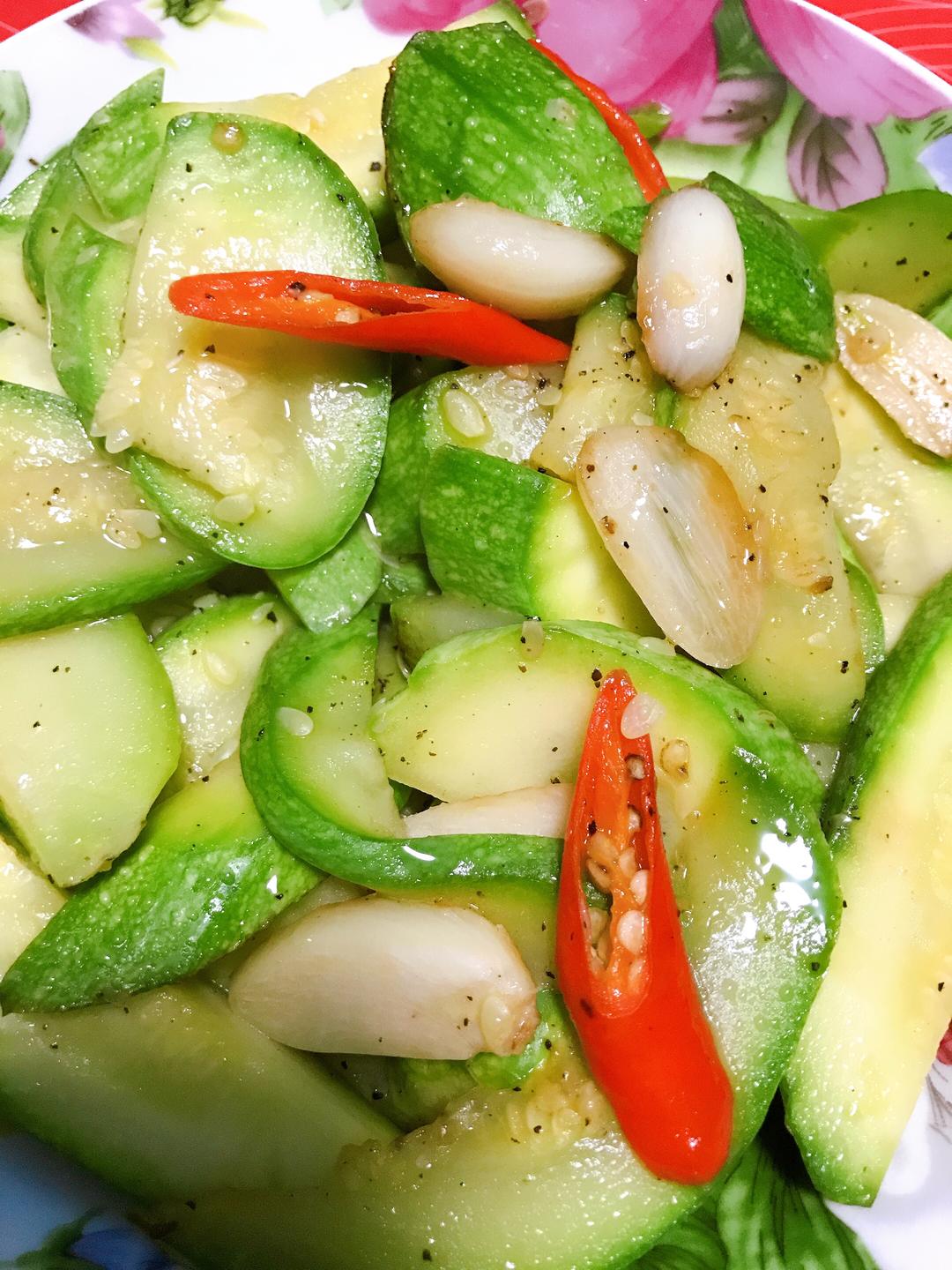 黑椒蒜香云南小瓜