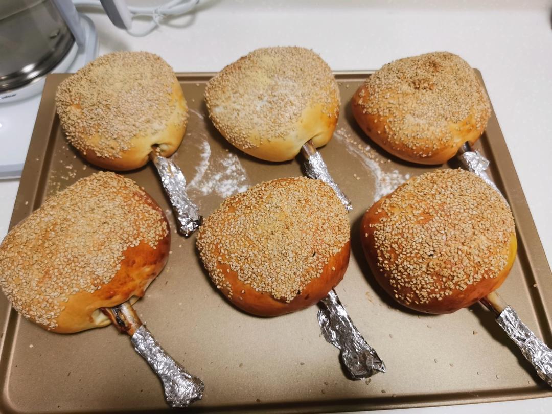 有一整只鸡腿🍗的鸡腿包