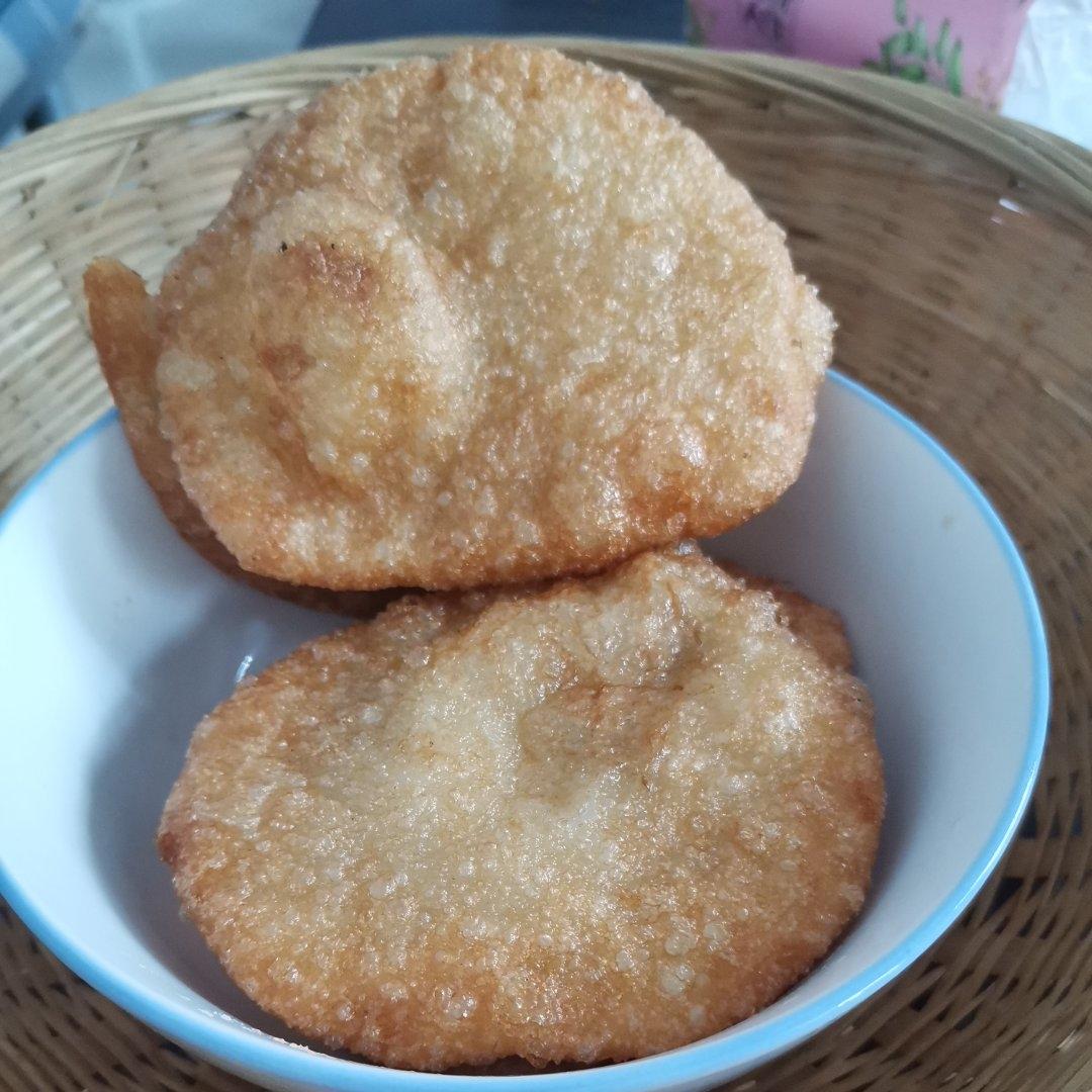 东北油炸糕（糯米粉豆沙馅儿）不翻车很简单