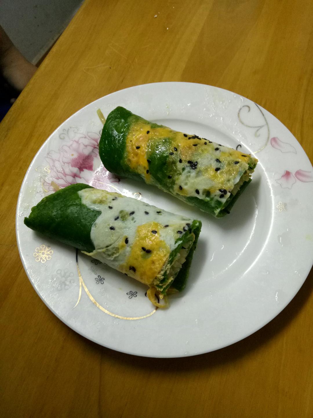 快手黄瓜鸡蛋早餐饼
