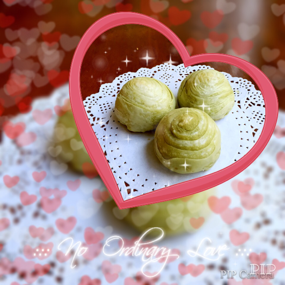 蛋黄酥~紫薯、抹茶、原味~花好月圆，中秋快乐~内附一次做六色蛋黄酥方法~