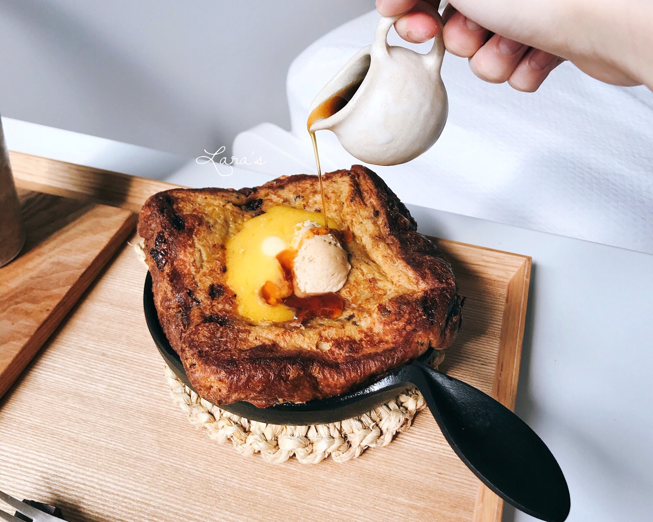 铸铁锅加厚版法式吐司- Baked French Toast的做法