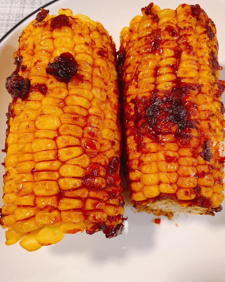 家庭烤箱烤玉米