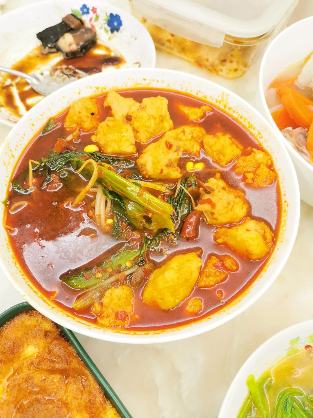 【自制水煮虾滑】