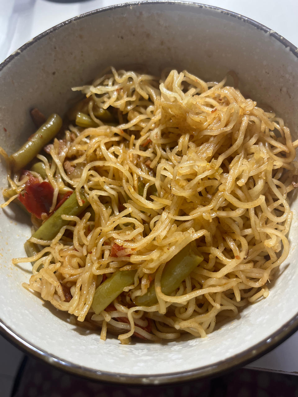 豆角焖面