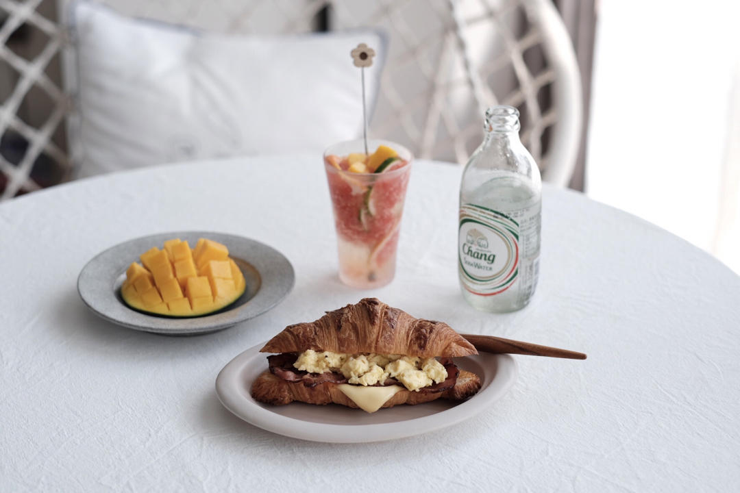 可颂三明治brunch
