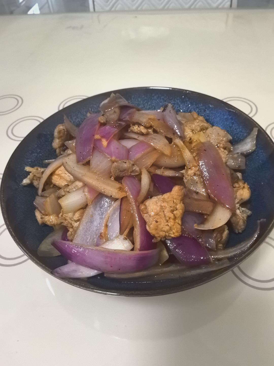 洋葱炒肉（宝宝爱吃）