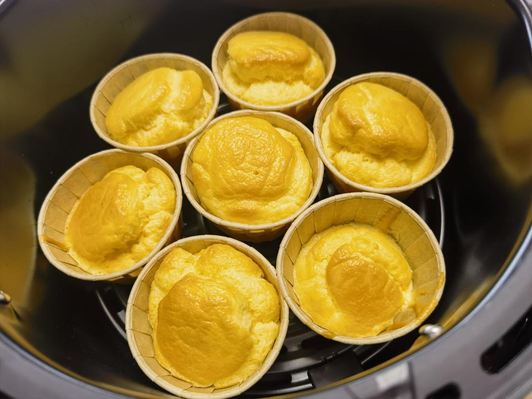 空气炸锅做纸杯蛋糕