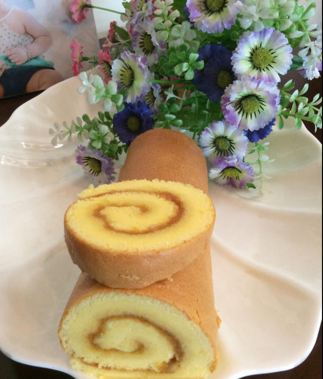 原味蛋糕卷
