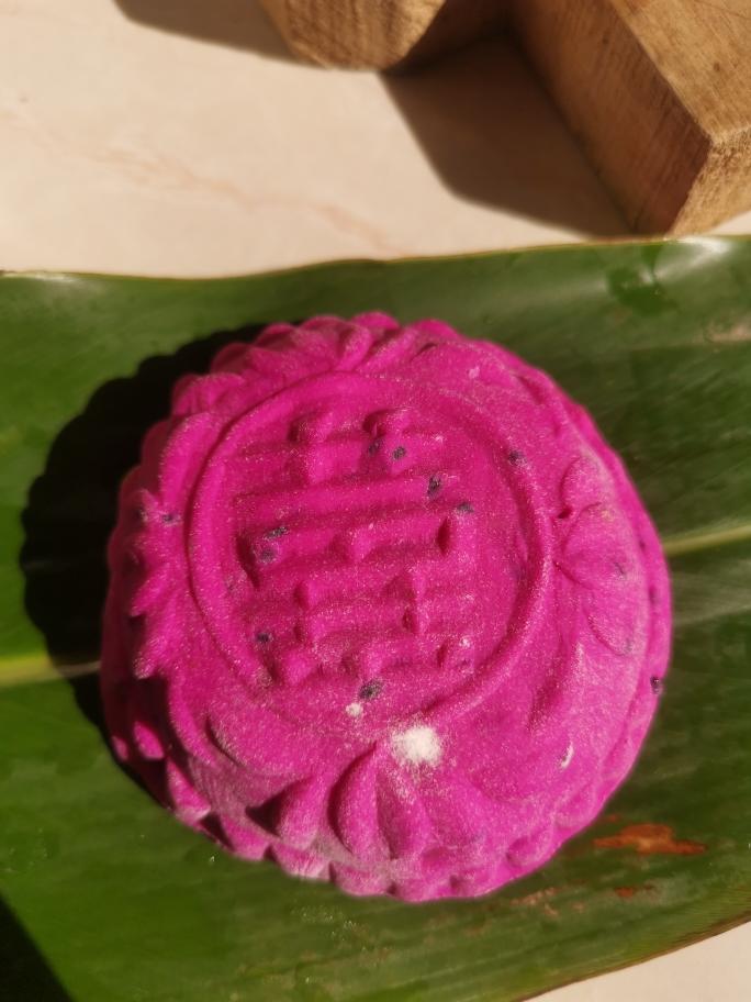 莆田特色年糕：红团之红心火龙果皮的做法