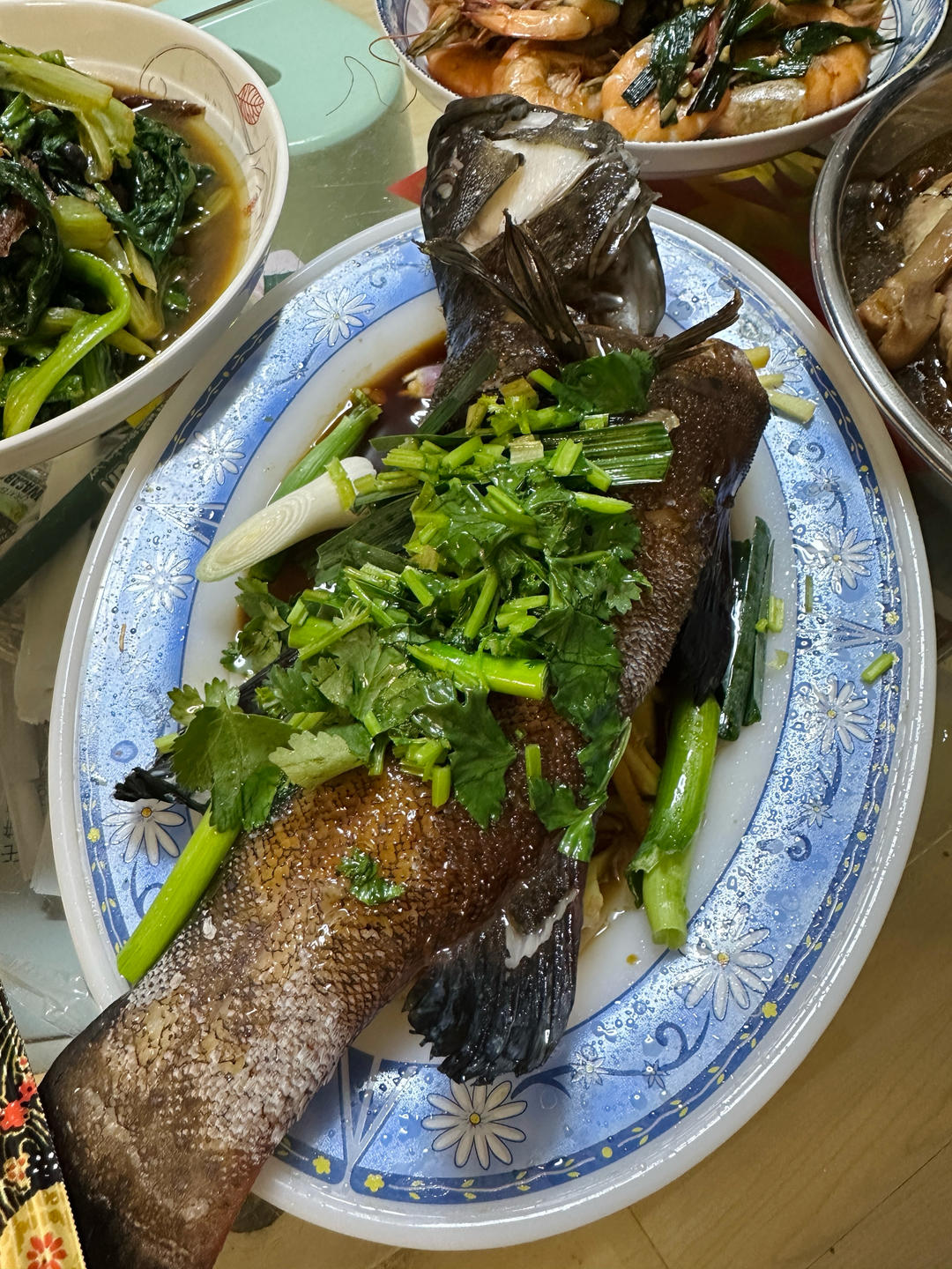 餐厅级别的清蒸石斑鱼