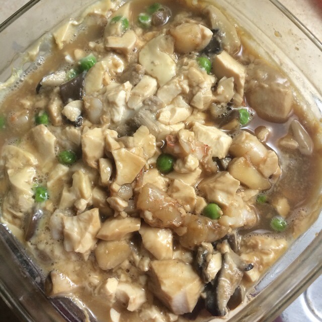 虾仁豆腐羹
